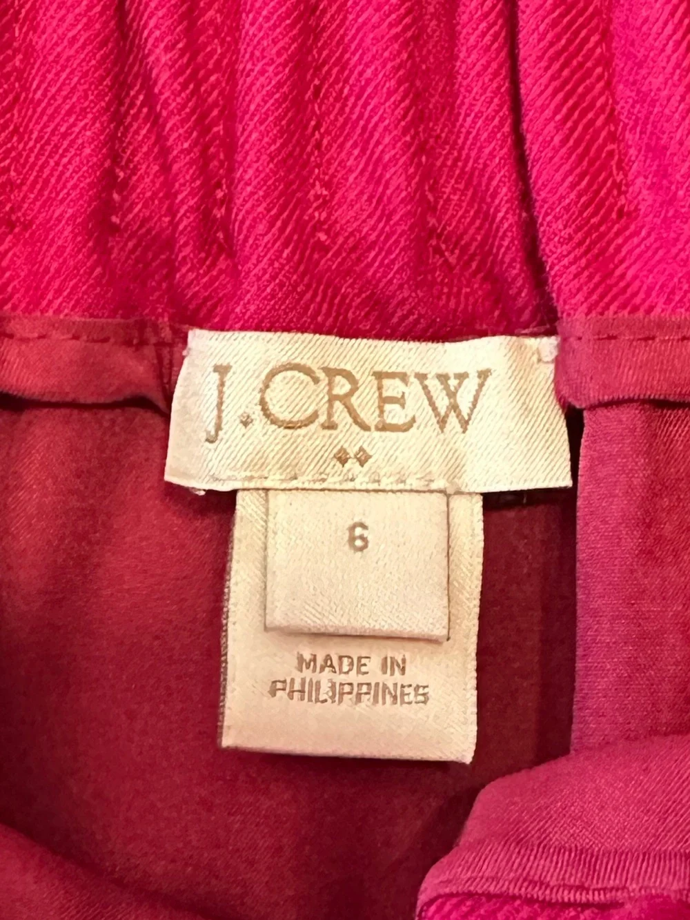 J. Crew vibrant fuchsia